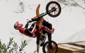 How to Beat Bike Trials Winter 1 Unblock Game